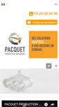 Mobile Screenshot of mecanique-pacquet.com